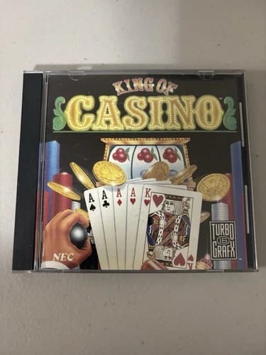 USED - Turbografx-16 - King of Casino (TurboGrafx-16, 1990)