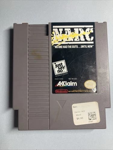 NARC (Nintendo Entertainment System, 1990) Tested Working
