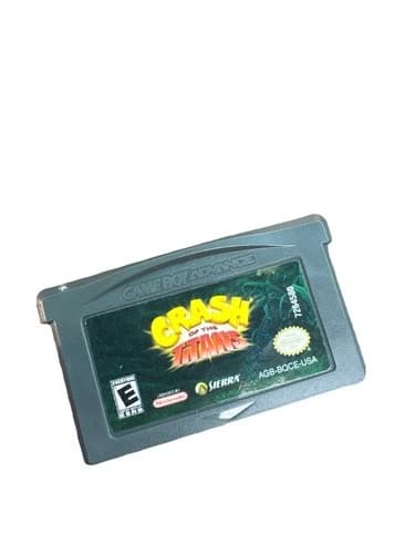 Crash of the titans Nintendo Gameboy Advance GBA Authentic Cart