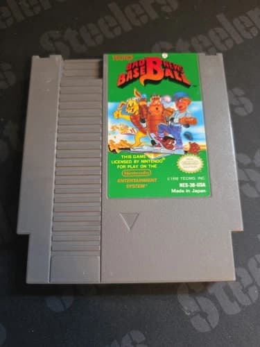 Bad News Baseball Nintendo NES 1990 Video Game