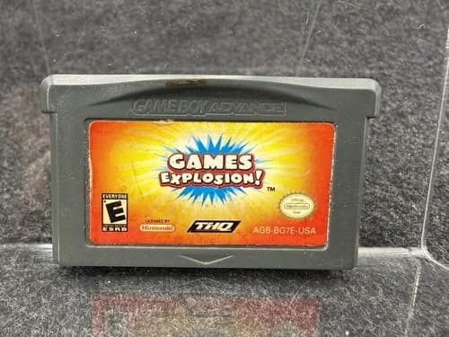 Games Explosion (Nintendo Game Boy Advance GBA) Cleaned & TESTED