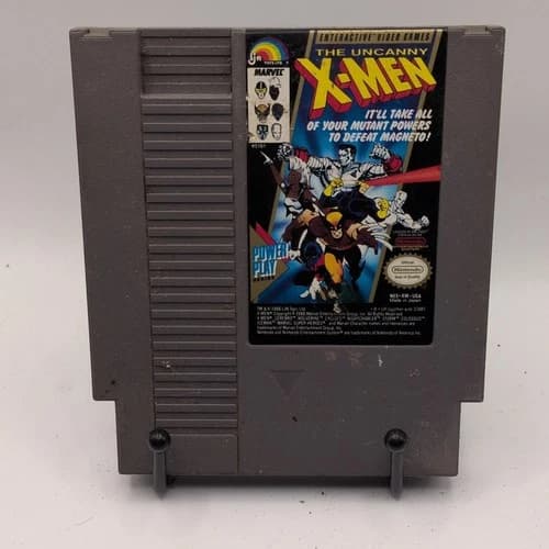 LJN Nintendo NES The Uncanny X-Men Official Nintendo Seal Action Adventure Game