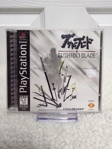BUSHIDO BLADE, PS1, PLAYSTATION 1, TESTED AND WORKING, CIB, SQUARESOFT