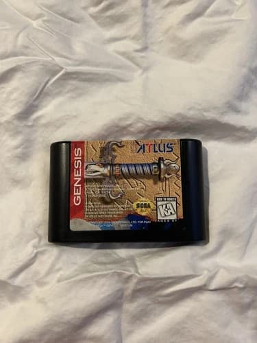 Crusader of Centy - Sega Genesis - Authentic, Good Condition