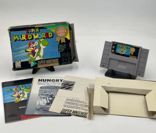 Super Mario World - Super Nintendo snes CIB