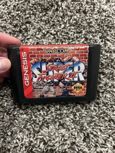 Super Street Fighter II (Sega Genesis, 1994) Cartridge Only