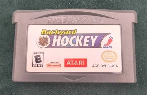 NHL Backyard Hockey (Nintendo Game Boy Advance, 2003) Cartridge Only