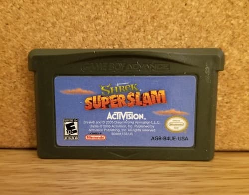 Shrek Super Slam Game boy Advance GBA cartridge only - Authentic Tested