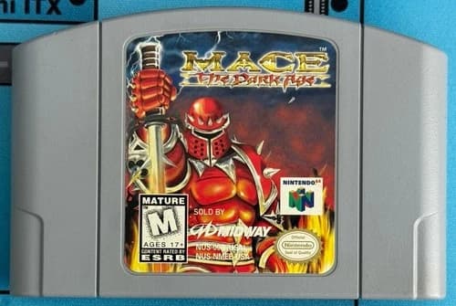 Mace: The Dark Age Nintendo 64 N64 Authentic Game Cartridge VG - Tested