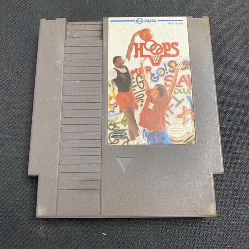 Hoops (Nintendo Entertainment System, 1989) [NES] - Cartridge Only