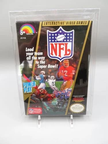 Nintendo NES National Football League NFL by LJN NM Pristine Works