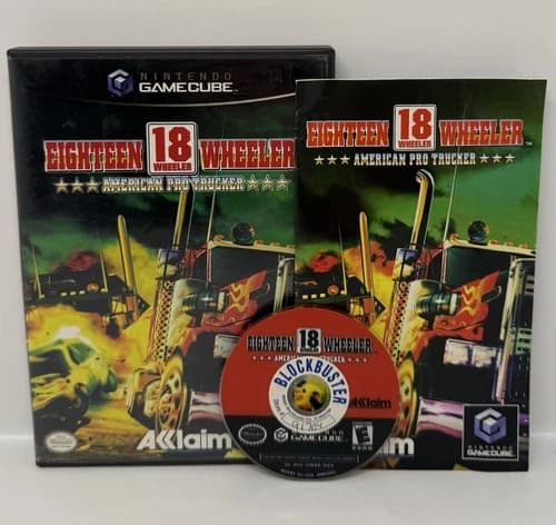 18-Wheeler: American Pro Trucker (Nintendo GameCube, 2002) Complete CIB Tested