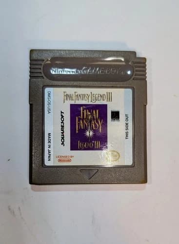 Final Fantasy Legend III Nintendo Game Boy Authentic Cartridge Tested