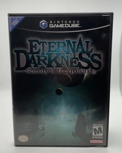 Eternal Darkness Sanity's Requiem Nintendo Gamecube CIB w/ Manual
