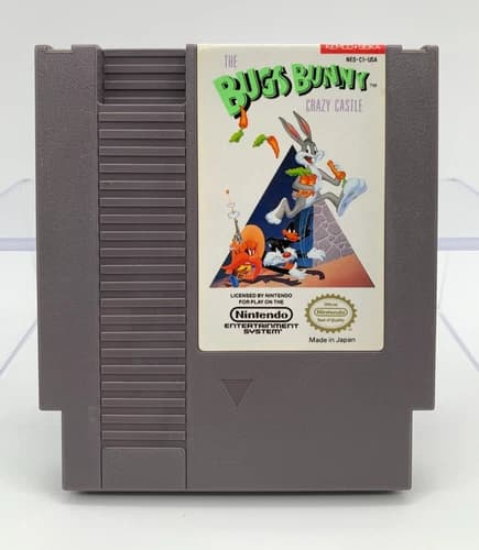BUGS BUNNY CRAZY CASTLE NES ~Authentic, Cleaned & Tested~ NES0013