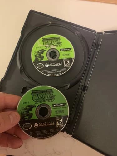 TEENAGE MUTANT NINJA TURTLES 3: MUTANT NIGHTMARE NINTENDO GAMECUBE DISCS ONLY!