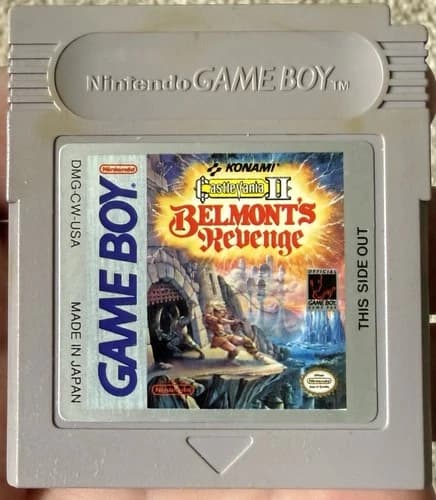 Authentic Castlevania 2 Belmonts Revenge Nintendo Game Boy! Works!