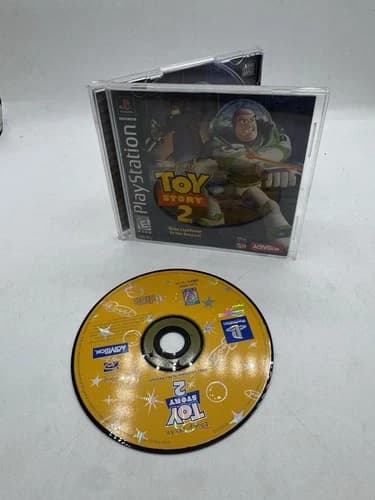 Toy Story 2 Buzz Lightyear to the Rescue Playstation 1 PS1 1999 Complete TESTED