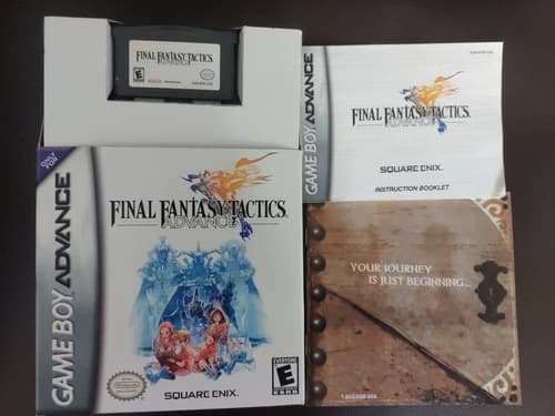 Final Fantasy Tactics Advance (Nintendo Game Boy Advance, 2003) COMPLETE