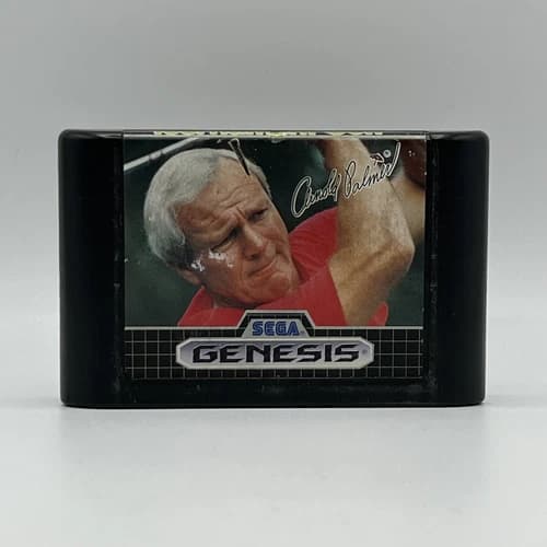 Sega Genesis Arnold Palmer Tournament Golf Authentic Tested & Working 1989