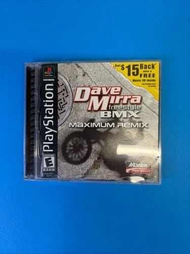 Dave Mirra : Freestyle BMX Maximum Remix - Playstation PS1
