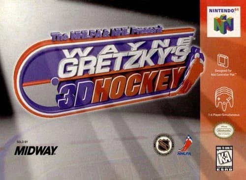 Wayne Gretzky's 3D Hockey - Nintendo N64 Game