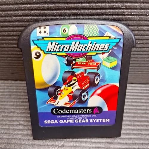 Micro Machines - Sega Game Gear * Cartridge Only * Authentic