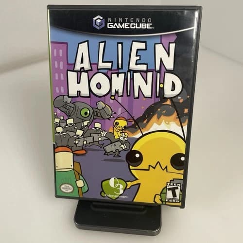 Alien Hominid (Nintendo Gamecube, 2004) Complete With Manual