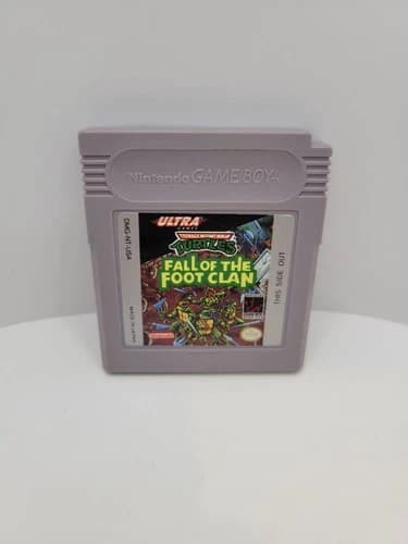 Teenage Mutant Ninja Turtles: Fall of the Foot Clan Nintendo GameBoy Authentic