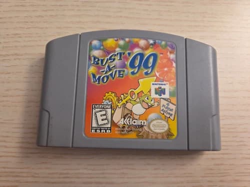 Bust-A-Move '99 For Nintendo 64 N64 Authentic TESTED & WORKING
