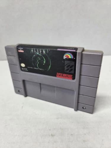 Alien 3 (Super Nintendo SNES, 1993) Authentic Tested Working