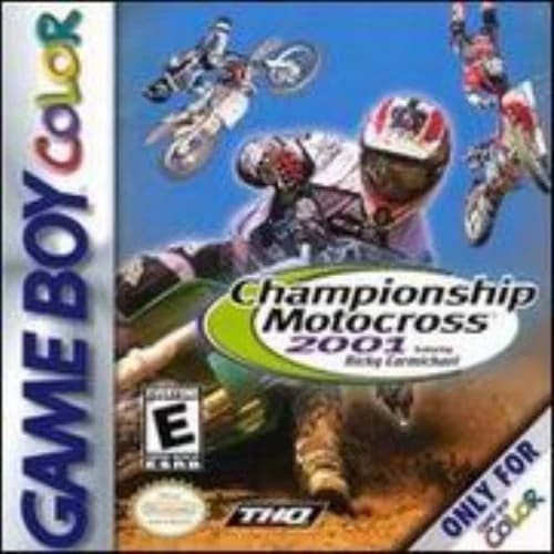 Championship Motocross 2001 - Game Boy Color Advance