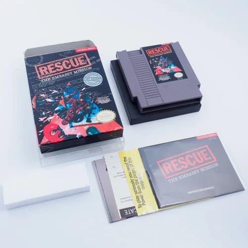 Rescue The Embassy Mission for Nintendo Entertainment System NES – CIB FAST SHIP
