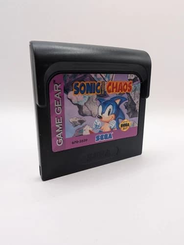 Sonic Chaos (Sega Game Gear, 1993) - TESTED - Cartridge only