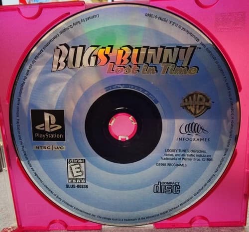 Bugs Bunny: Lost in Time for Sony Playstation 1 (PS1) Disc Only - Tested/Working