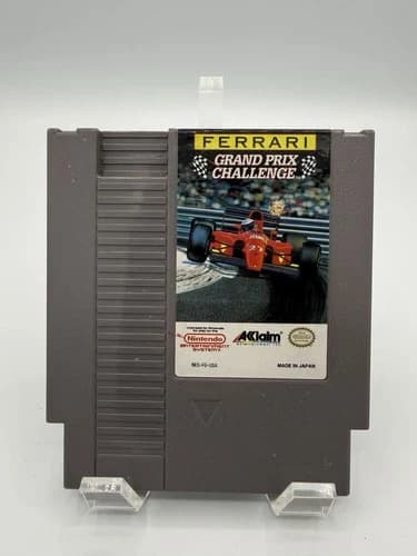 Ferrari Grand Prix Challenge (NES, 1992) Cartridge - Authentic