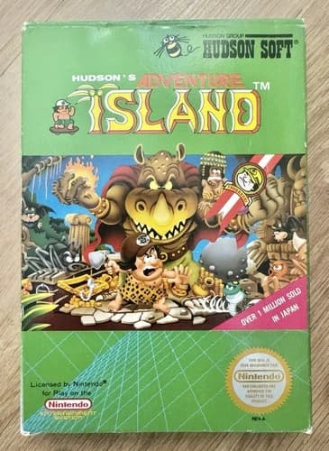 Adventure Island for Nintendo Entertainment System NES Hudson *Complete in Box*