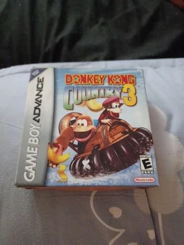 Donkey Kong Country 3 (GameBoy Advance, GBA 2005) CIB Complete w Box,