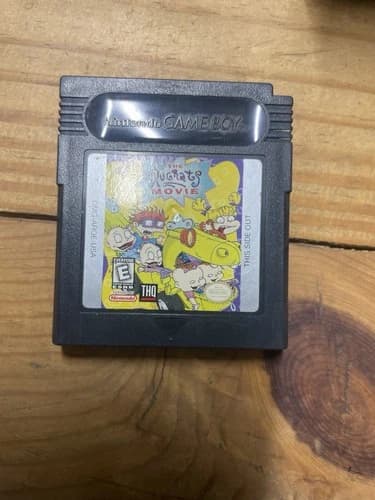 Nintendo Gameboy Color The Rugrats Movie Game Cartridge