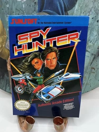 Spy Hunter - Nintendo NES - Complete - Tested - Authentic - Nice!