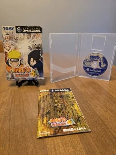 Naruto: Clash of Ninja 4 Nintendo GameCube NTSC-J cib w/ case manual. Import