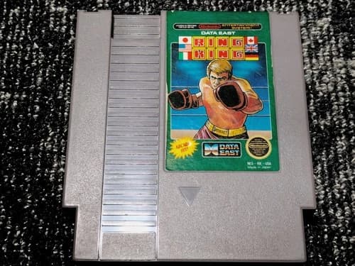 Ring King (Nintendo NES, 1987) Cartridge