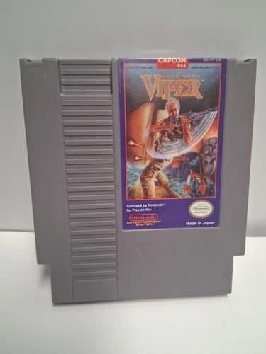Codename Viper Nintendo NES Game Cartridge Authentic Tested