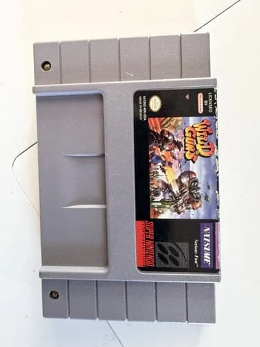 Wild Guns (Super Nintendo SNES, 1995)
