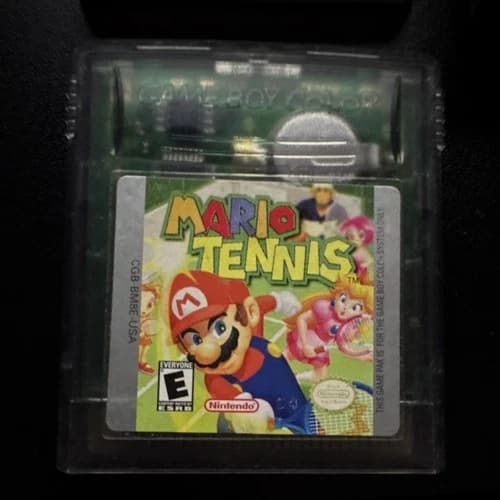 Nintendo Mario Tennis for Game Boy Color - Sports Tennis, E, NTSC-U/C US/CA