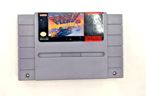 F-Zero (Super Nintendo,1991) Authentic Cartridge Only Tested & Works (EL1115117)
