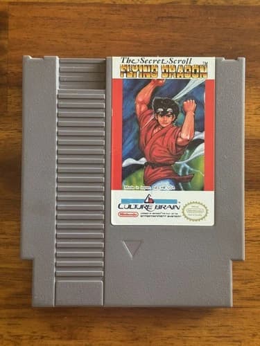 Flying Dragon: The Secret Scroll Nintendo NES Cleaned/Tested