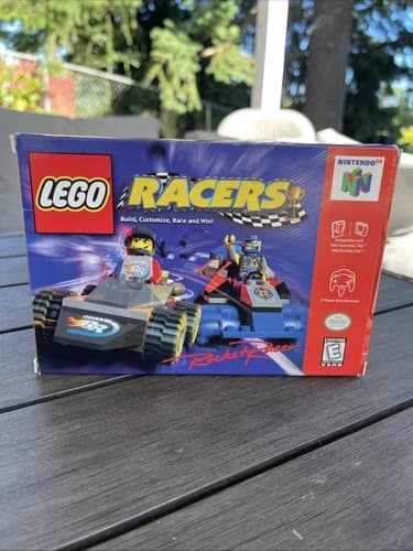 LEGO Racers N64 Nintendo 64 Complete CIB Great Condition w/ RARE Reg Card!