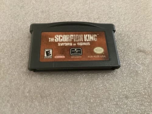 THE SCORPION KING SWORD OF OSIRIS GAME BOY ADVANCE TESTED WORKS