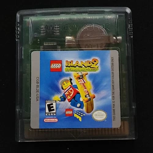 LEGO Island 2: The Brickster's Revenge (Nintendo Game Boy Color Cart only Tested